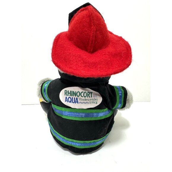 Rhinoceros Stuffed Rhino Plush Rhinocort Aqua Advertising Pharma 9" Lot of 3 - Picture 4 of 15